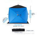 Ther երմամեկուսացված հանգույց Pop-up դյուրակիր Ice Fishing Shelter